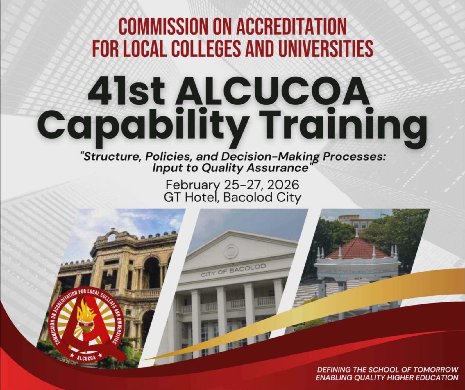 41st ALCUCOA Capabilty Training